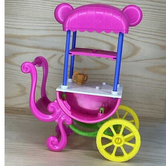 Mattel Enchantimals Doll Action Figure Merit Monkey Fruit Cart 7" - Picture 3 of 4